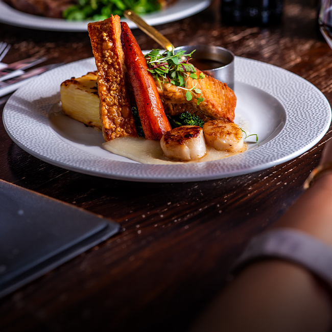 Explore our great offers on Pub food at The Pheasant