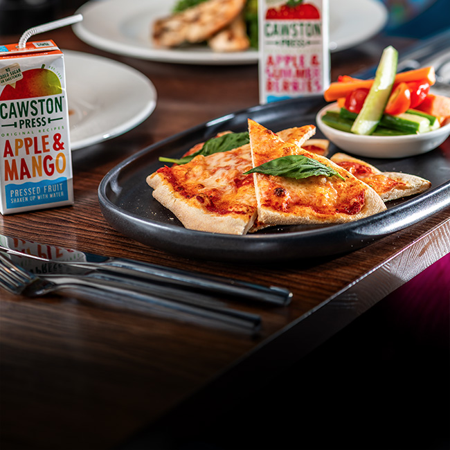 Children's menu at The Pheasant