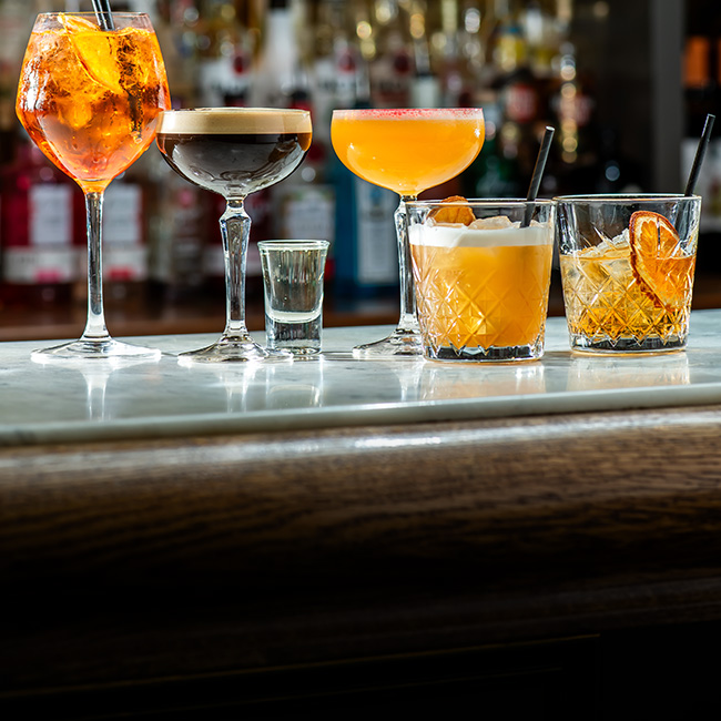 Wine & Drinks menu at The Pheasant