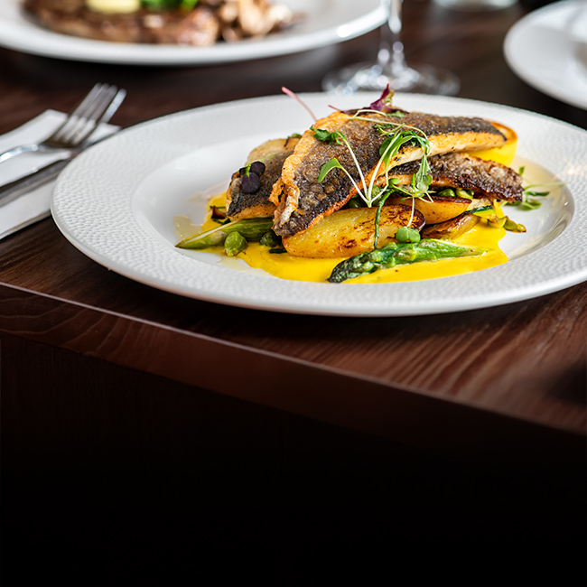 A La Carte menu at The Pheasant
