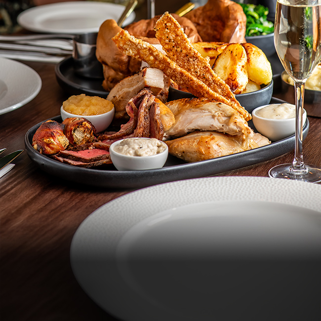 Sunday menu at The Pheasant