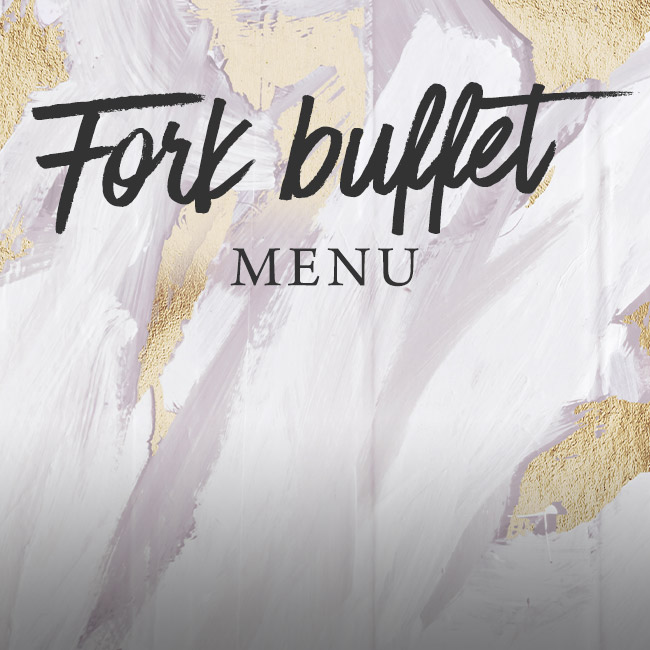 Fork buffet menu at The Pheasant