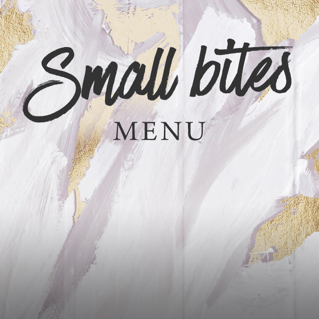Small Bites menu at The Pheasant 